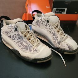 Jordan Dub Zero White Size 11.5