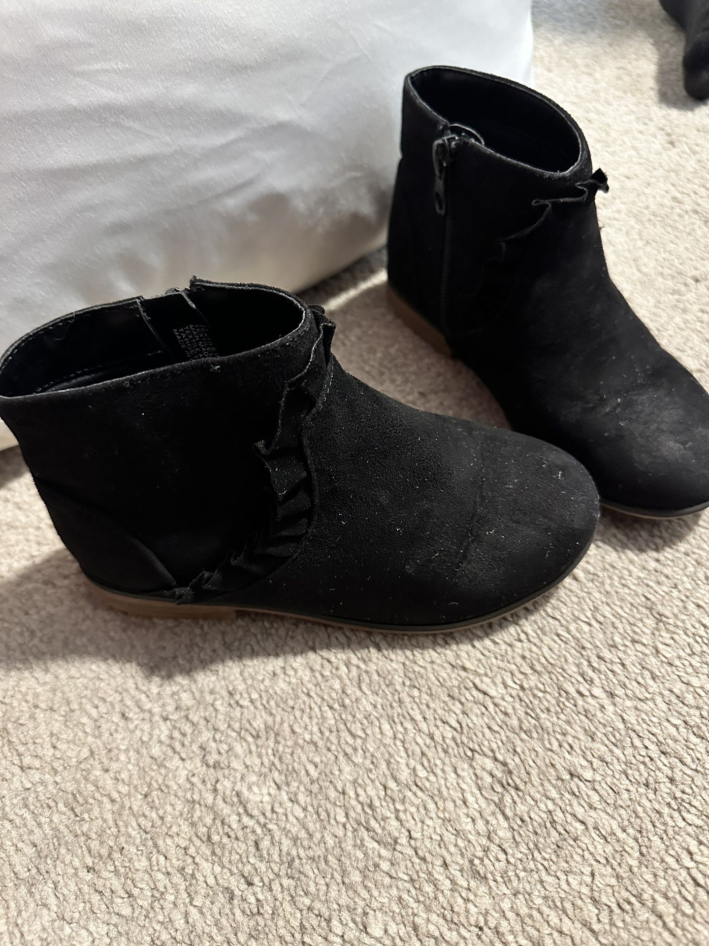 Girl Suede Boots Size 11 (Free W/Purchase)