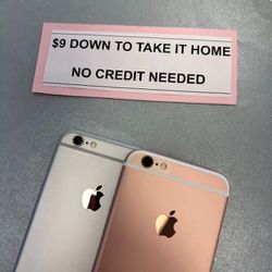 Apple iPhone 6s -90 Day Warranty-$1 DOWN-NO Credit Needed