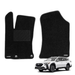 WENNEBIRD Superior Carpet Front Row Floor Mats For 2020-2025 Subaru Outback