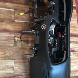 Challenger Hellcat Dash Skin With Red  Start Button