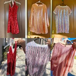 (Loma Linda) Women’s Sequence dresses  ( See description for size) Each dress $35