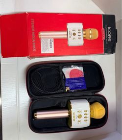 ICORE IC-M9 Karaoke Mike w/Case