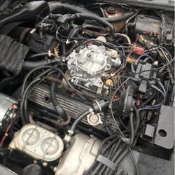 Corvette 350 Motor Running 