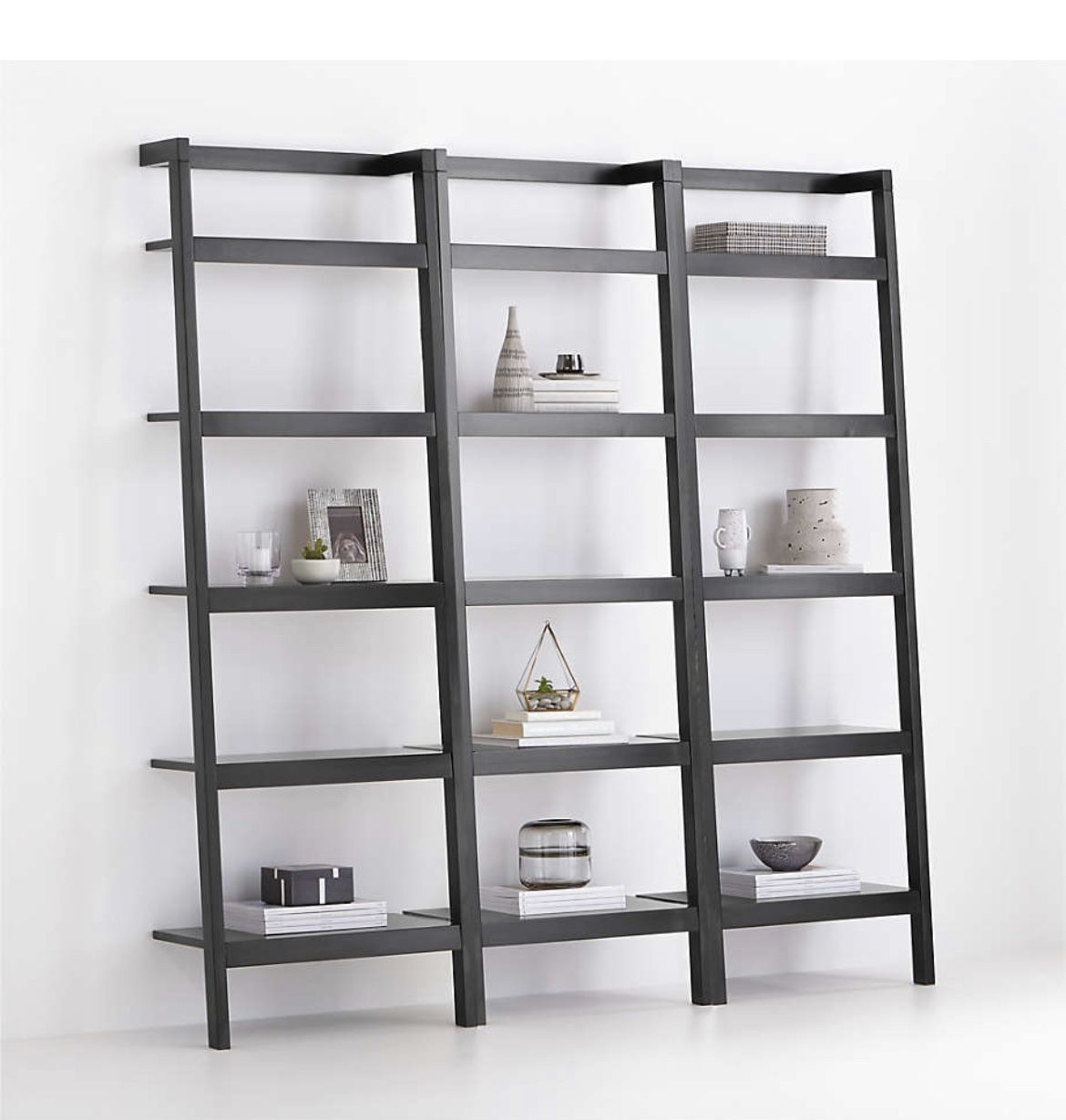 Crate Barrel Sawyer Shelving Unit