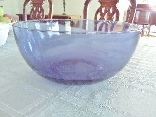 XL cobalt blue mixing bowl