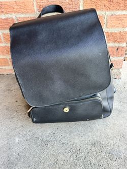 Black backpack unisex
