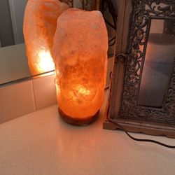 Salt Stone lamp 
