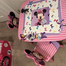 Minnie Mouse Table