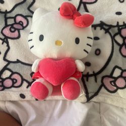Hello Kitty Valentines Plushie