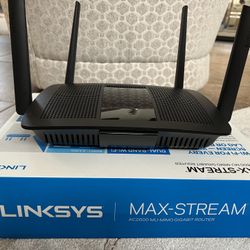 Linksys Max-Stream Router In Original Box