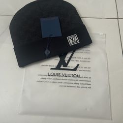 Black lv beanie
