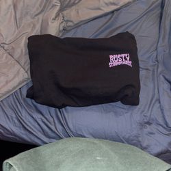 XL "Rusty Surfboards" Black Sweatshirt 