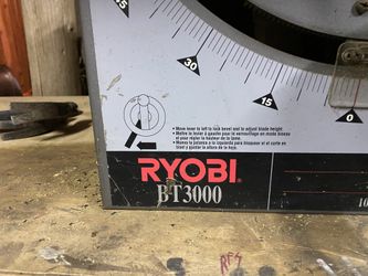 Ryobi bt2500 table discount saw