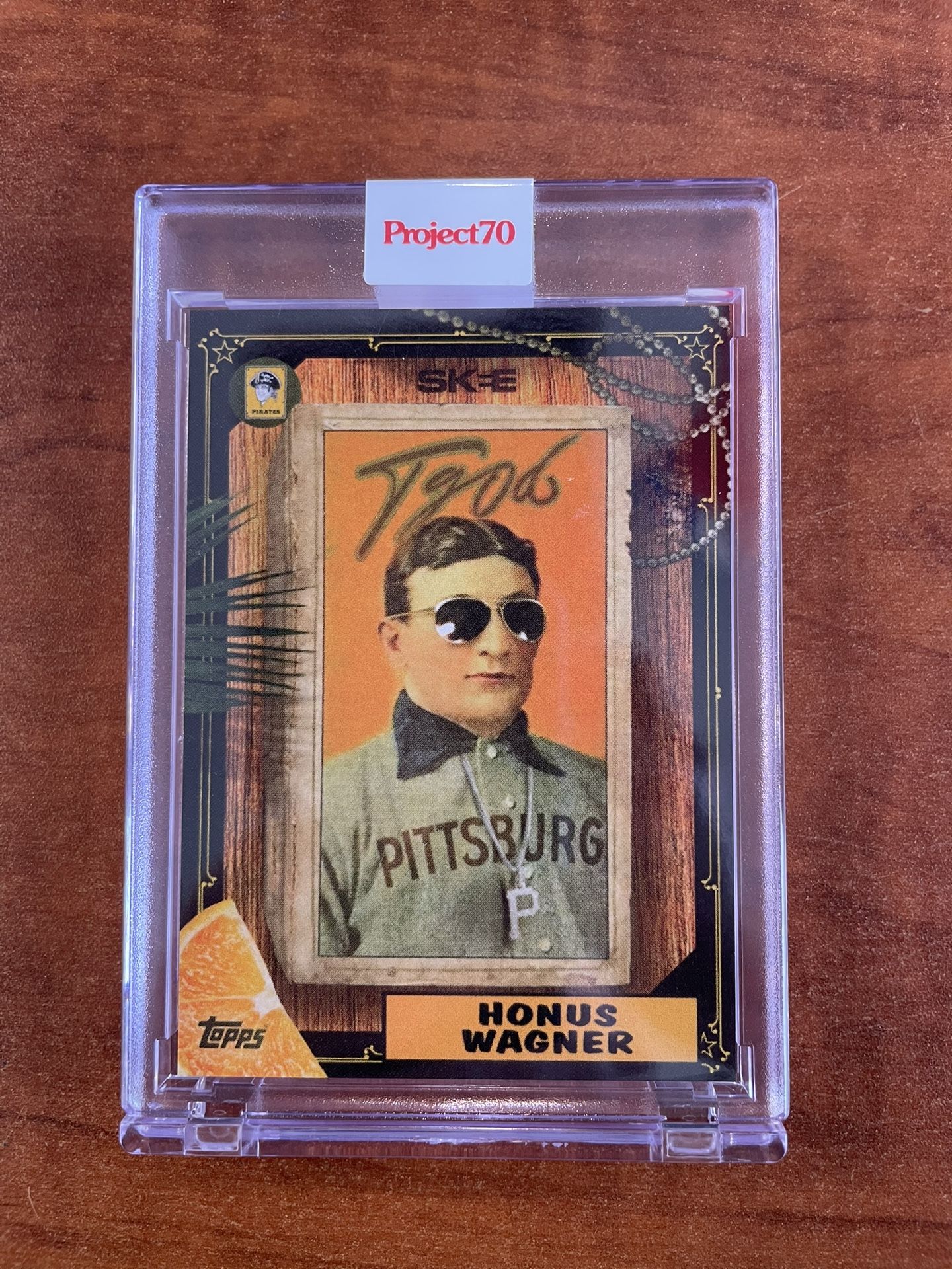 2021 Topps Project 70 Honus Wagner (by Artist, DJ Skee)