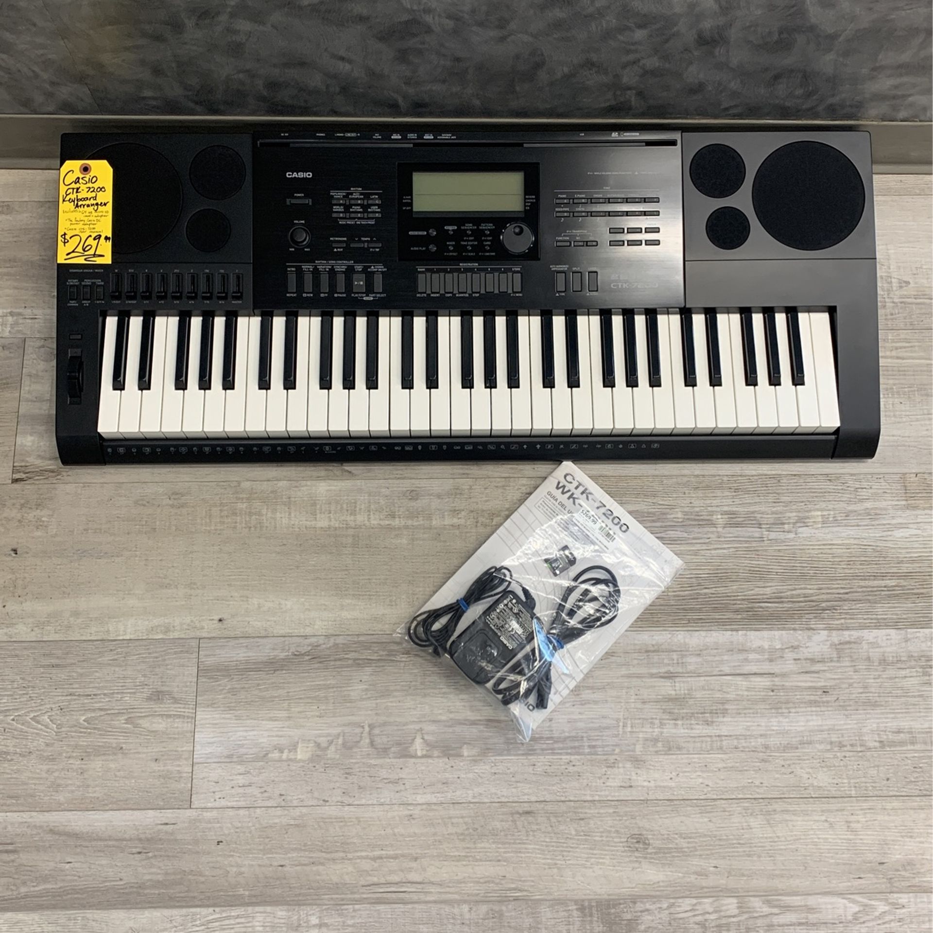 Casio online 7200 keyboard