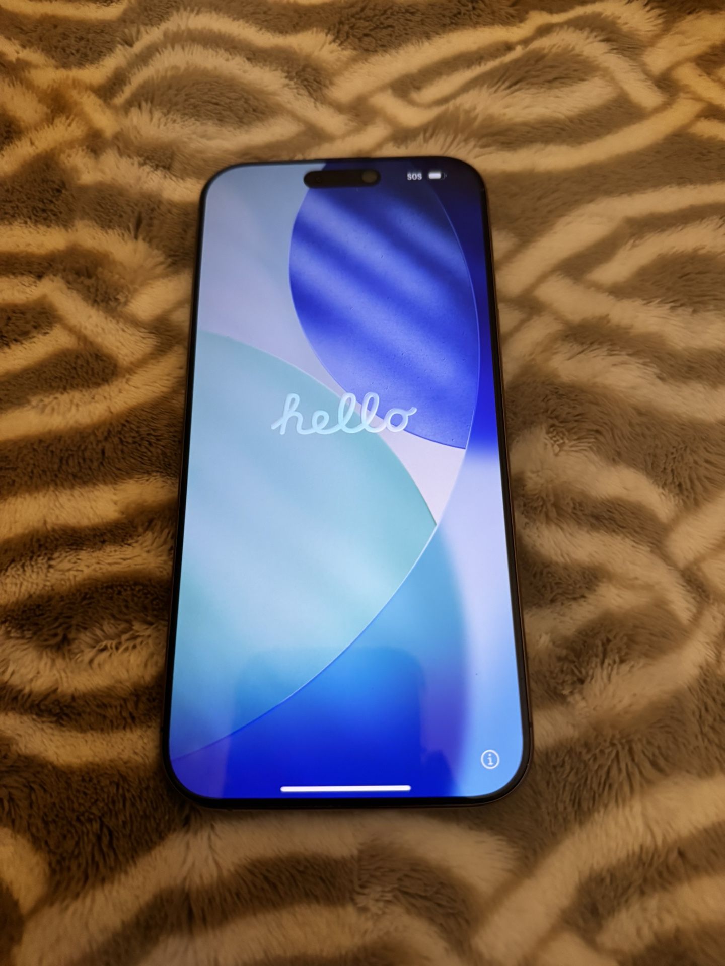 Apple iPhone 16 Pro Max Unlocked Dessert Titanium 256GB 100% battery CLEAN IMEI