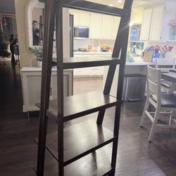 2 Ladder Shelves 
