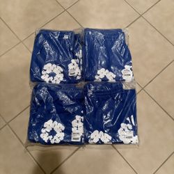 Blue Denim Tear Shorts