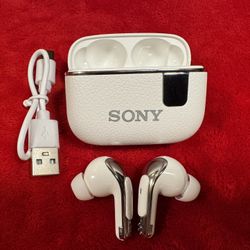 Sony NE 500 TWS Bluetooth Earbuds – HiFi Sound, Mic, Sports Headphones, Wireless with Display