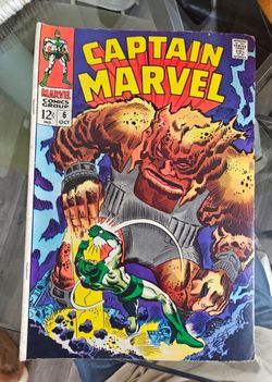 Captain Marvel #6 Marvel Comics 1968
