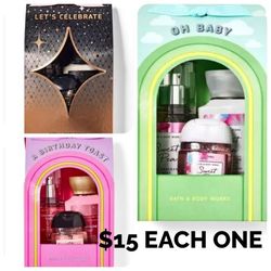 SWEET PEA, INTO THE NIGHT OR CHAMPAGNE TOAST GIFT SET