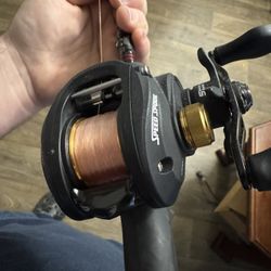 Lews Reel And Abu Garcia Rod Baitcaster Combo 