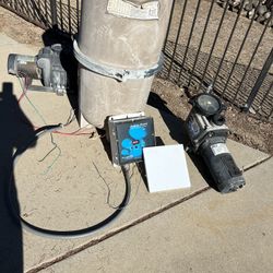 Two Working Pool Pumps And Filter