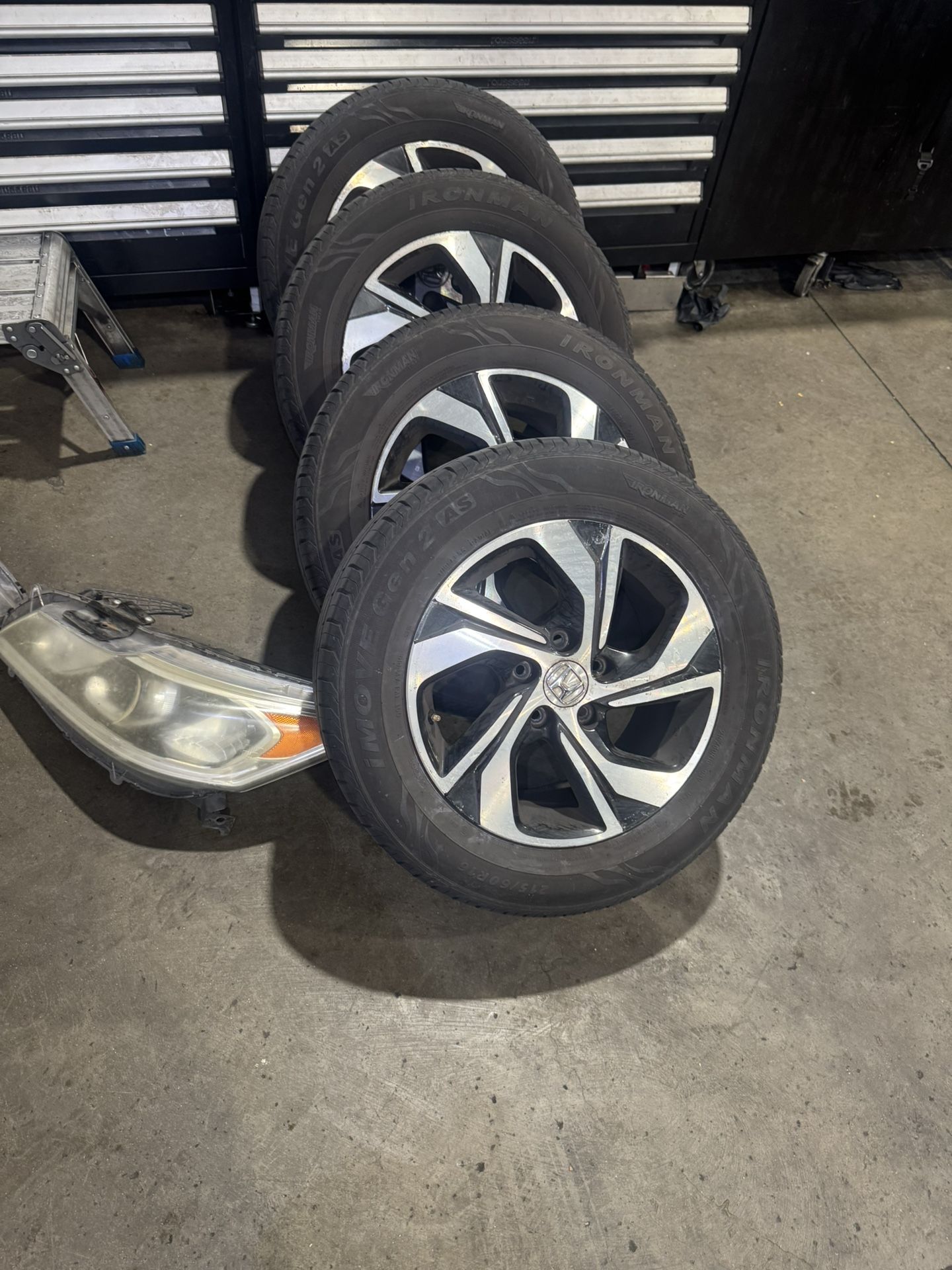 Wheels And Headlights