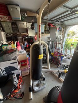 Century Heavy Bag Stand + Everlast Bag + Speed Bag