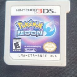 Pokemon Moon Game Nintendo 3DS 