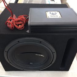 Amp And Subwoofer