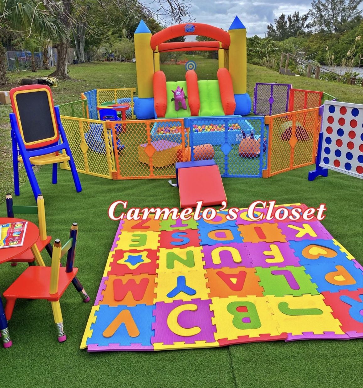 Kids play Yard Rental 