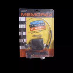 Vintage Memorex SL78 Sonic-Lite Collapsible Stereo Headphones