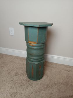 Solid Wood Candle/Plant Stand