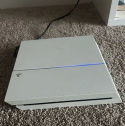 Sony PlayStation 4 PS4 500GB White Console Only CUH-1115A Tested