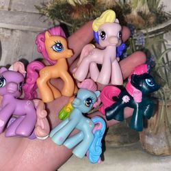 my little pony mini figurines