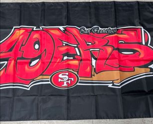 49ers Flag 5ftx3ft $20 Firm On Price