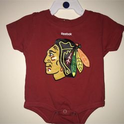 blackhawks onesie 0-3m