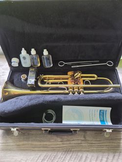 Bach Trumpet with Case and Accessories