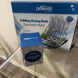 Dr. Brown Dry Rack & Anti-Colic Baby Bottles