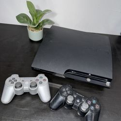 PS3 With Controllers 