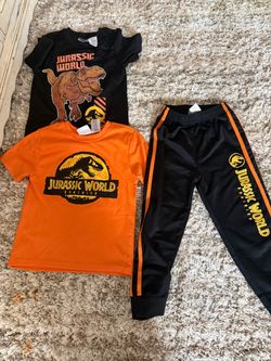 KIDS JURASSIC WORLD SET