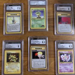 Graded Pokémon Cards 