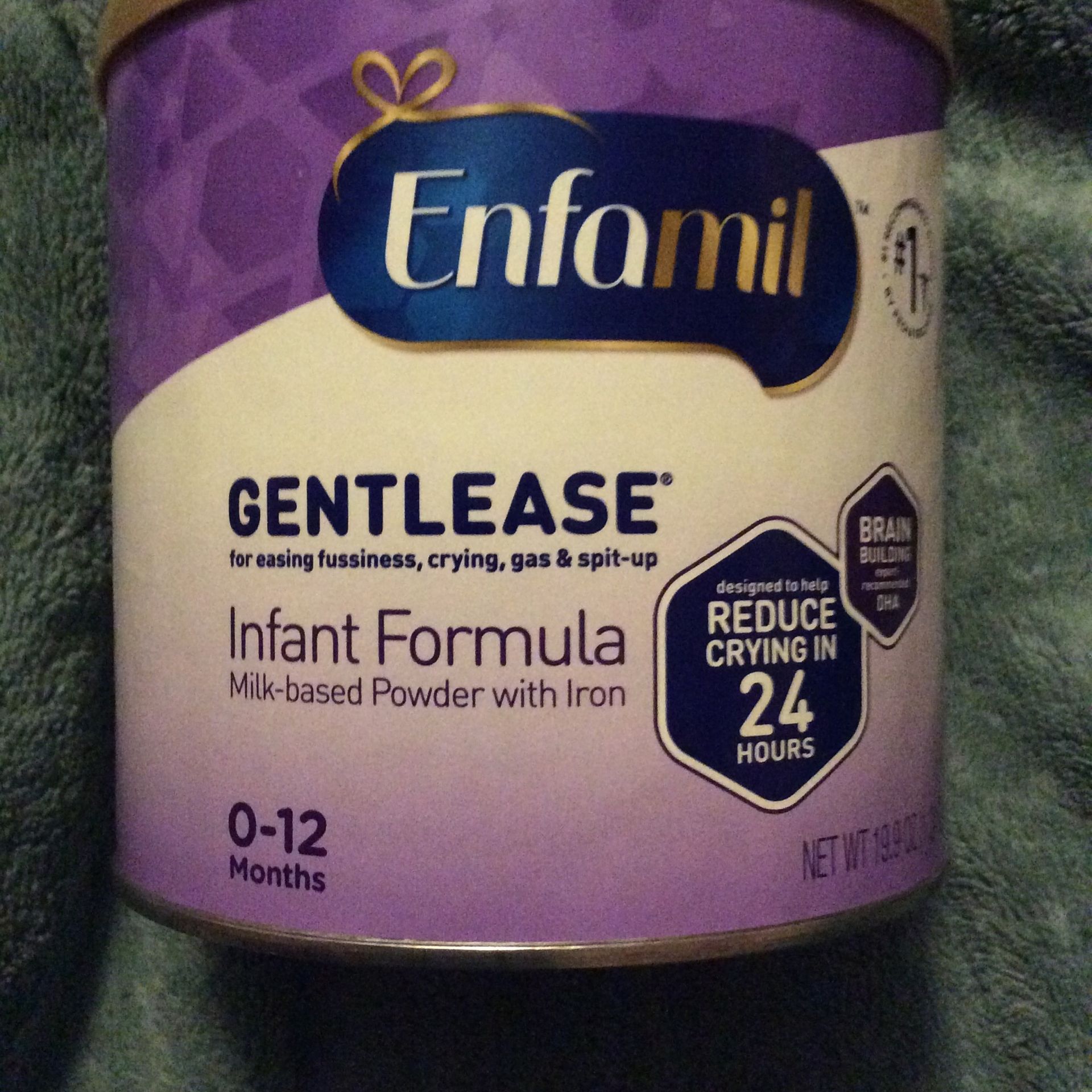 Infant Formula, Enfamil Gentlease Powder, 19.9 Oz. Expires January 2024, $10.00