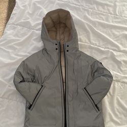 Zara Boys Reversible Waterproof Winter Jacket 