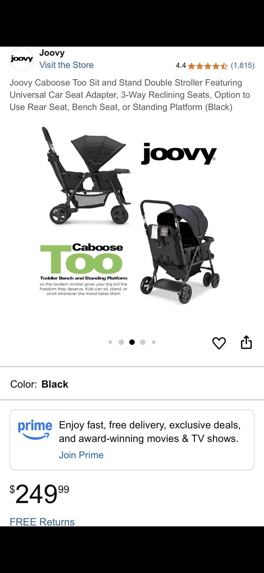 Double Stroller 