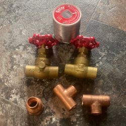 Solder And Coper Valves 