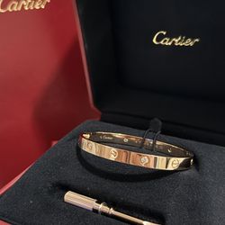 Cartier Love Bracelet Size 18 ( Authentic Only ) 