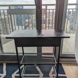 End Table With Outlets And USB Ports